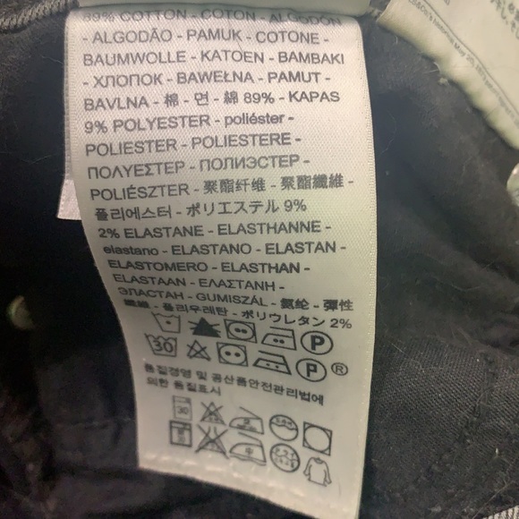 Levi’s 721 High Rise Skinny Black Wash Jean 31x30 - Picture 9 of 10